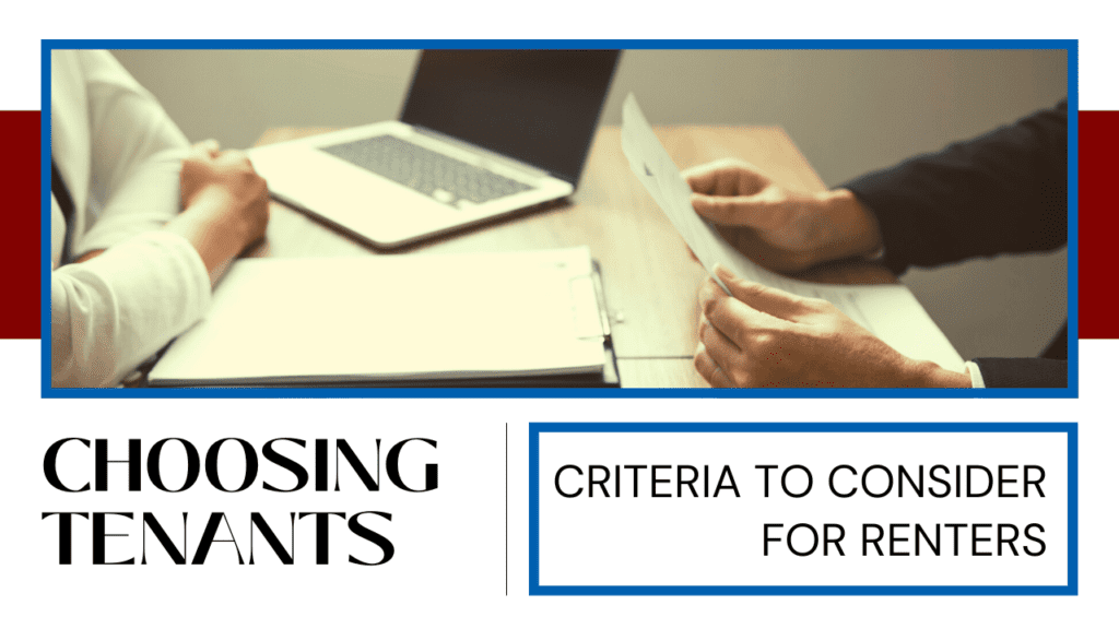 Choosing Tenants: Criteria to Consider for San Francisco Renters - Article Banner