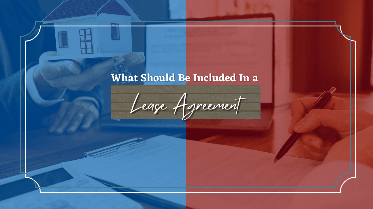 What Should Be Included In a San Francisco Lease Agreement?
