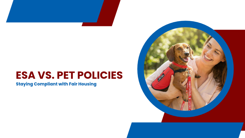 ESA vs. Pet Policies: Staying Compliant with Fair Housing in San Mateo - Article Banner